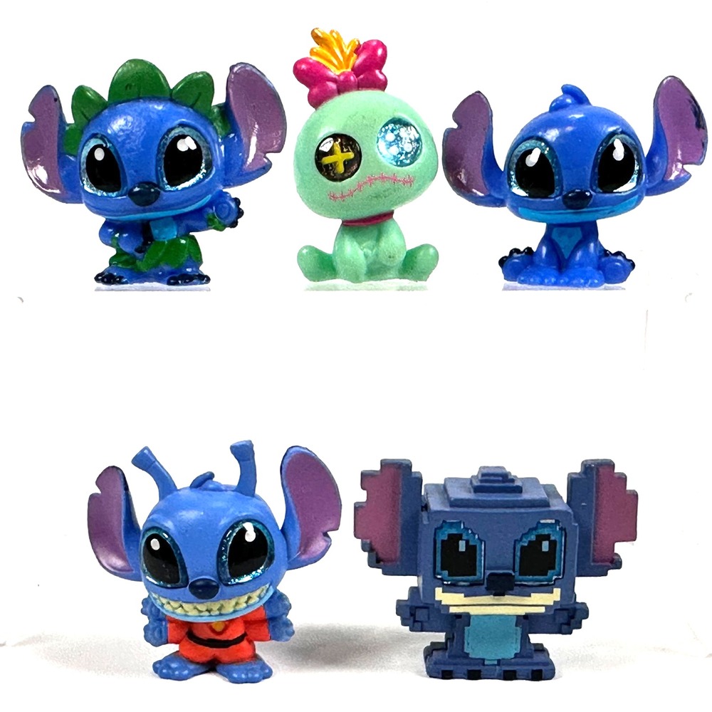 Disney Doorables STITCH Lot of 5 Multiple Series Scrump Lilo Ultra Rare Retired